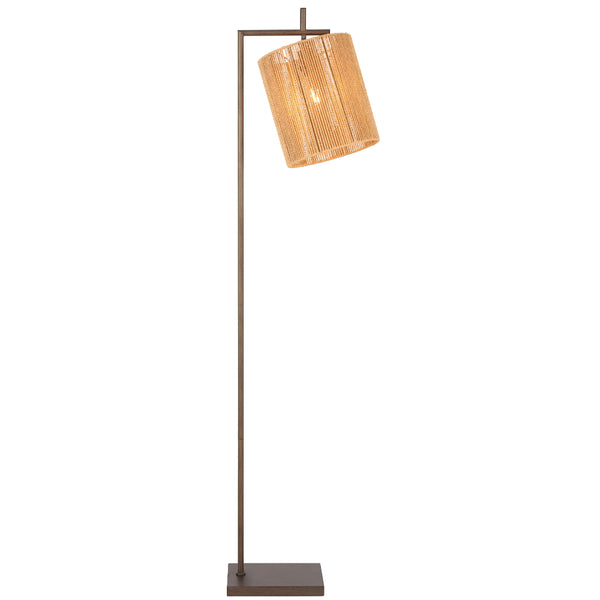 Telbix Lyndra Floor Lamp Natural