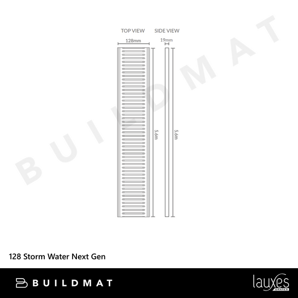 Lauxes Grates 128 Storm Water Next Gen Midnight