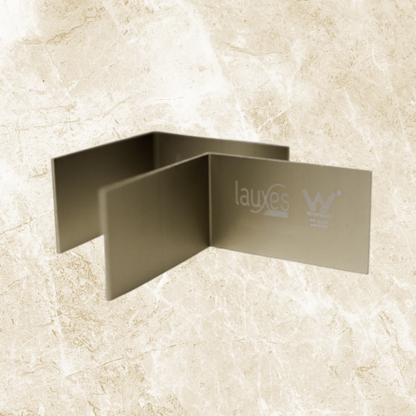 Lauxes Grates 90 Joiners Brushed Nickel