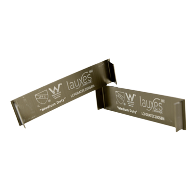 Lauxes Grates End Caps Brushed Nickel