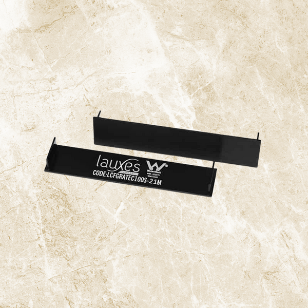 Lauxes Grates End Caps Midnight Black