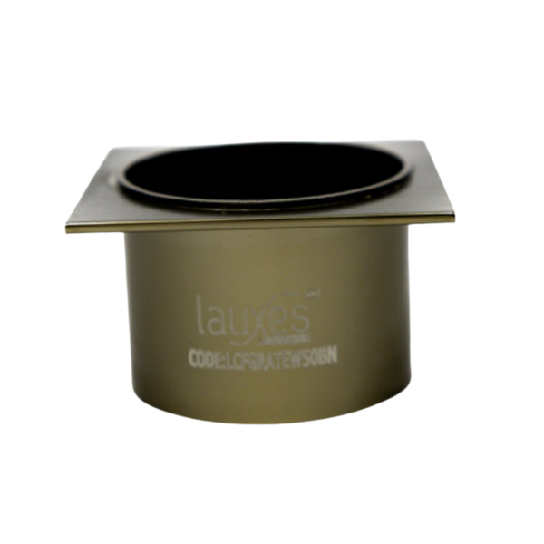 Lauxes Grates Waste Outlet Brushed Nickel