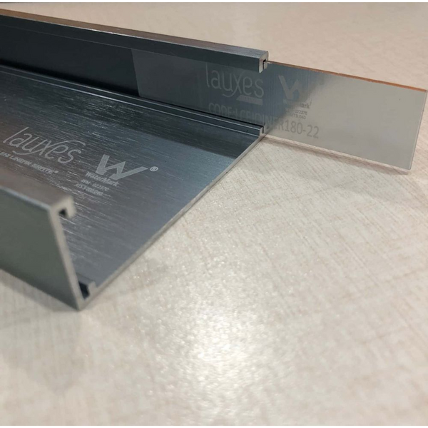 Lauxes Grates 180 Joiners Brushed Nickel