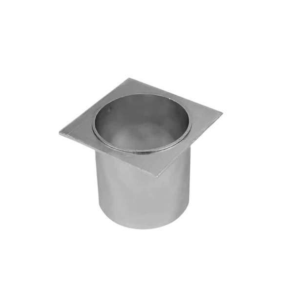 Lauxes Grates Waste Outlet Silk Silver