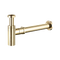 Otti Bottle Trap Round 32/40mm Waste and 40mm Connection Brushed Gold