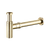 Otti Bottle Trap Round 32/40mm Waste and 40mm Connection Brushed Gold