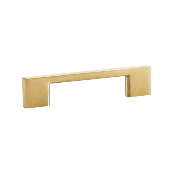 Momo Handles Livorno D Handle 96mm Brushed Matte Brass