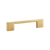 Momo Handles Livorno D Handle 96mm Brushed Matte Brass