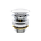 Otti Mushroom Bath Pull Out / Pop Up Waste with Overflow Matte White