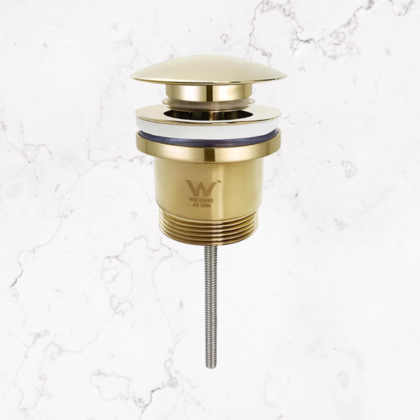 Otti 32mm/40mm Universal Pop Up / Pullout Waste Argent Gold