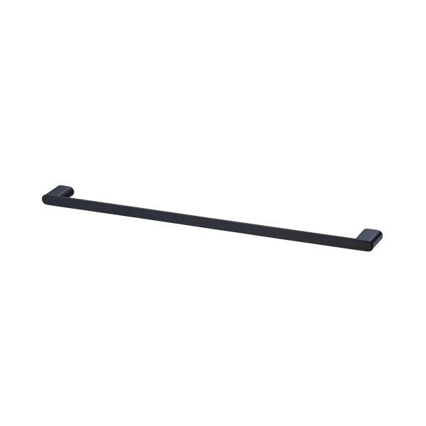 Oliveri Madrid Single Towel Rail 650mm Matte Black