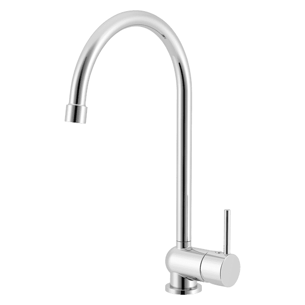 Gareth Ashton Malibup Gooseneck Sink Mixer Chrome
