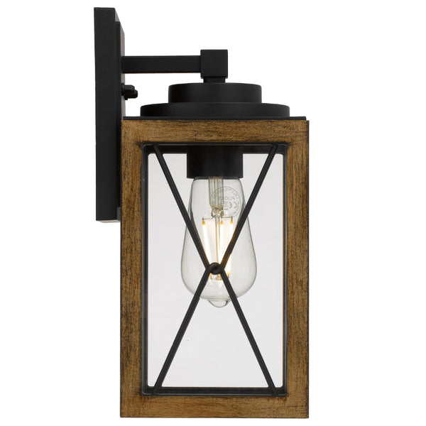 Telbix Mallory 30 Exterior Wall Light Black