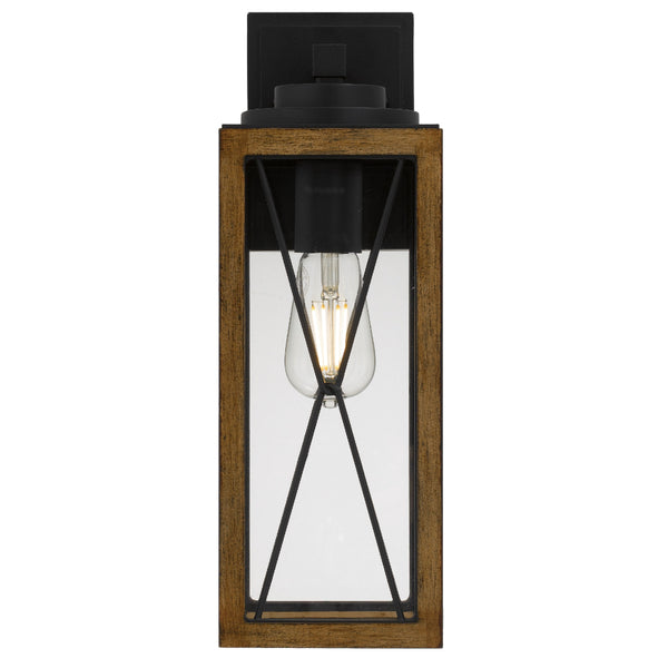 Telbix Mallory 40 Exterior Wall Light Black