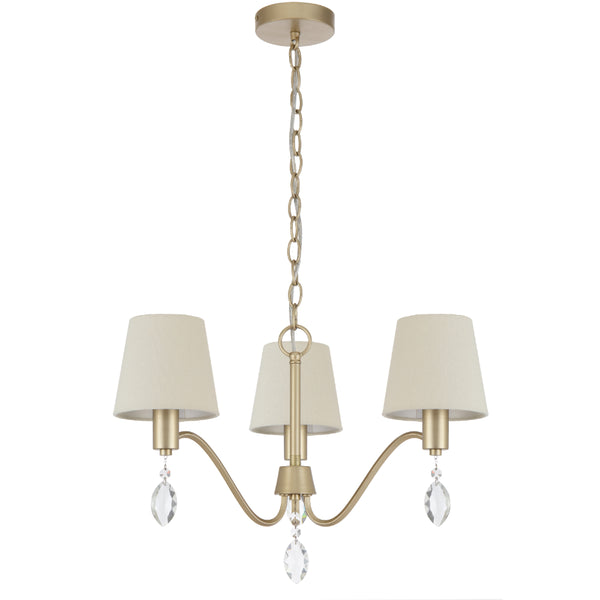 Telbix Malvern 3 Light Pendant Antique Silver