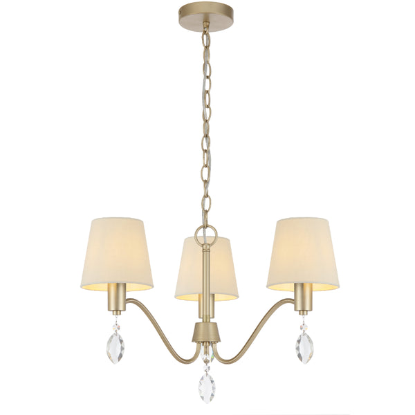 Telbix Malvern 3 Light Pendant Antique Silver