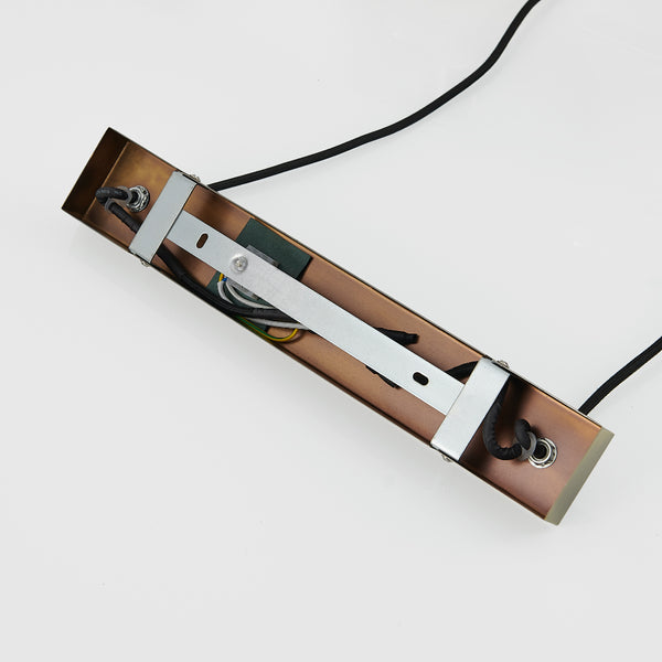 Telbix Marbell 5 Light Pendant Antique Brass