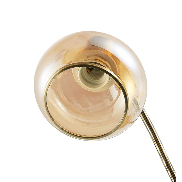 Telbix Marbell Table Lamp Antique Brass