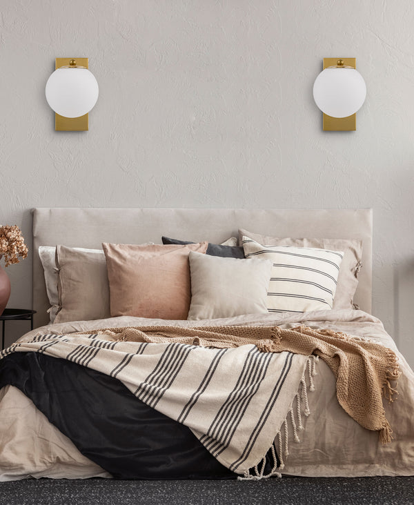 Telbix Marsten Wall Light Antique Gold