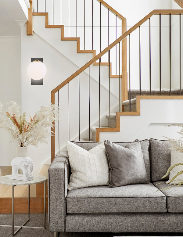 Telbix Marsten Wall Light Black