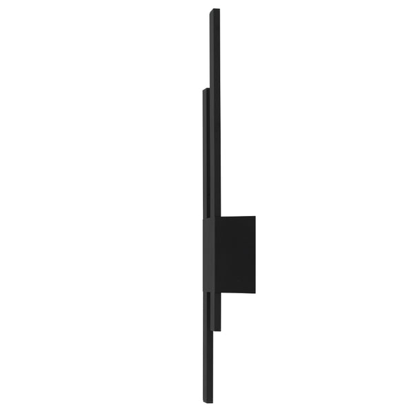 Telbix Masto 2 Light Wall Light Black