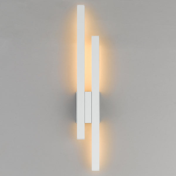 Telbix Masto 2 Light Wall Light White