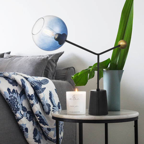 Telbix Matilda Table Lamp Black Antique Gold