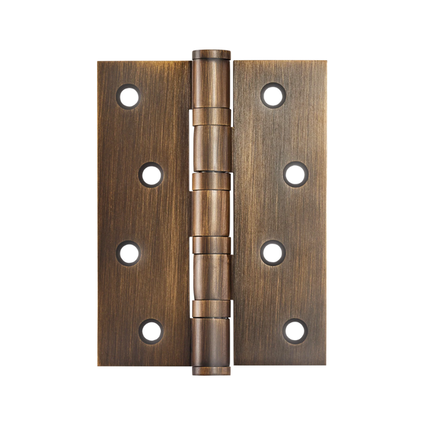 Momo Solid Brass Hinge 100mm x 76mm Bronze