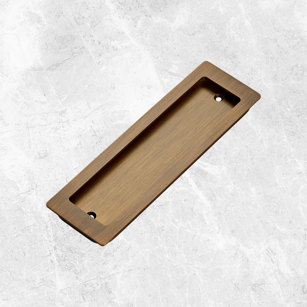 Momo Handles Cavity Slider Flush Pull Bronze