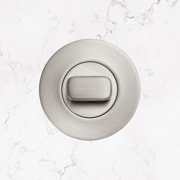 Momo Handles Privacy Thumb Turn Set Dull Brushed Nickel