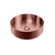 Oliveri Milan Round Stainless Steel Counter Top Basin Copper