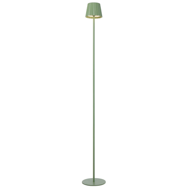 Telbix Mindy Rechargeable Floor Lamp Green