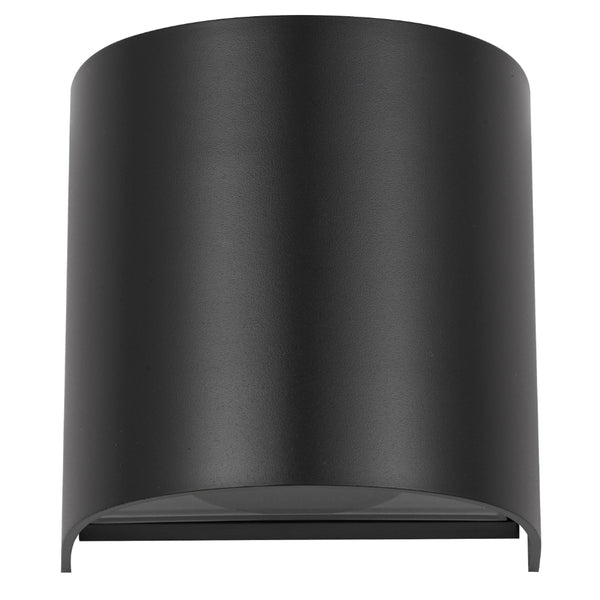 Telbix Miro 1 Exterior Wall Light Black