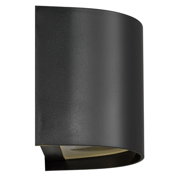 Telbix Miro 1 Exterior Wall Light Black