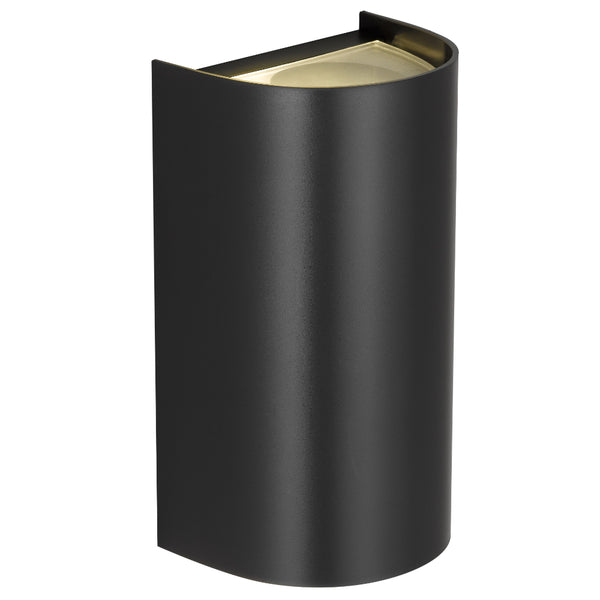 Telbix Miro 2 Exterior Wall Light Black