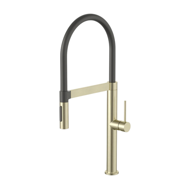 Meir Pull Down Kitchen Mixer with Magnetic Dock Tiger Bronze