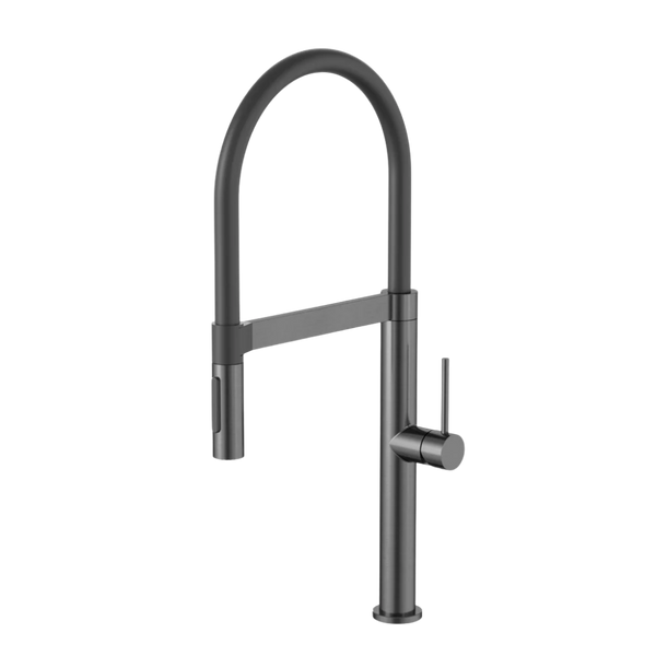 Meir Pull Down Kitchen Mixer with Magnetic Dock Shadow Gunmetal
