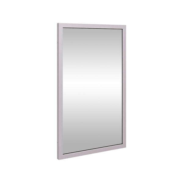 Metlam 760mm Framed Mirror In Satin Stainless Steel
