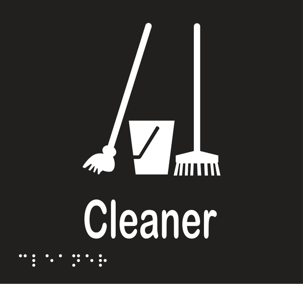 Metlam Cleaner Braille In Designer Black