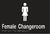 Metlam Female Changeroom Braille In Designer Black