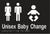 Metlam Unisex Baby Change Braille In Designer Black