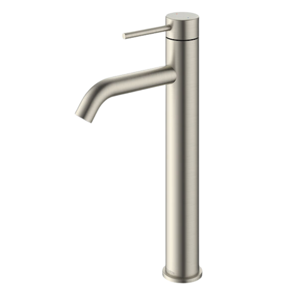 Methven Minimalist MK2 Hi Rise Basin Mixer Brushed Nickel