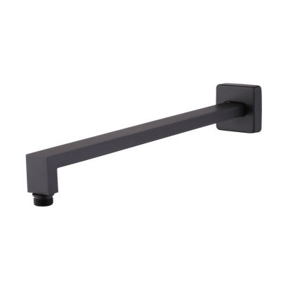 Oliveri Monaco Wall Mounted Shower Arm Matte Black