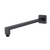 Oliveri Monaco Wall Mounted Shower Arm Matte Black