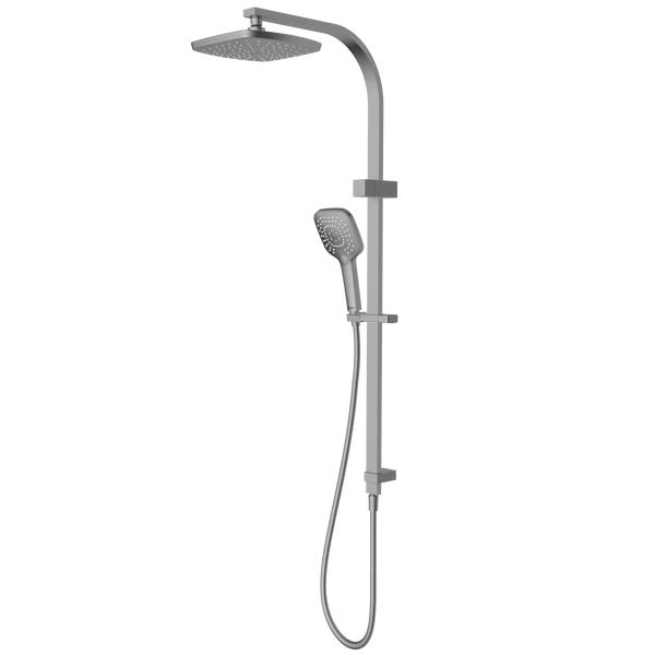 Oliveri Monaco Dual Shower Set Brushed Nickel