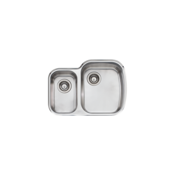 Oliveri Monet 1 And 1/2 Bowl Undermount Sink Stainless Steel