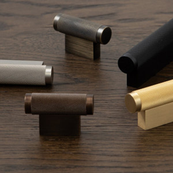 Momo Handles Momo Brighton Solid Brass T Knob 50mm Brushed Satin Brass