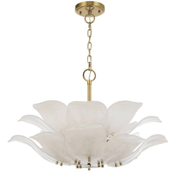 Telbix Monte 8 Light Pendant Brass