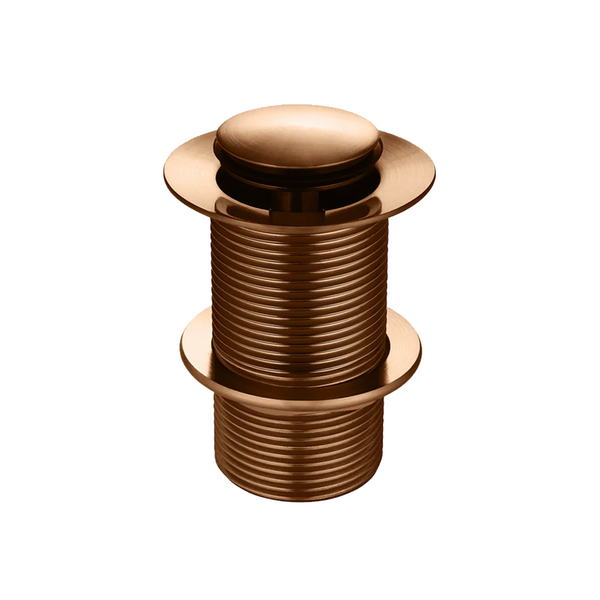 Meir Basin Pop Up Waste 32mm No Overflow / Unslotted Lustre Bronze