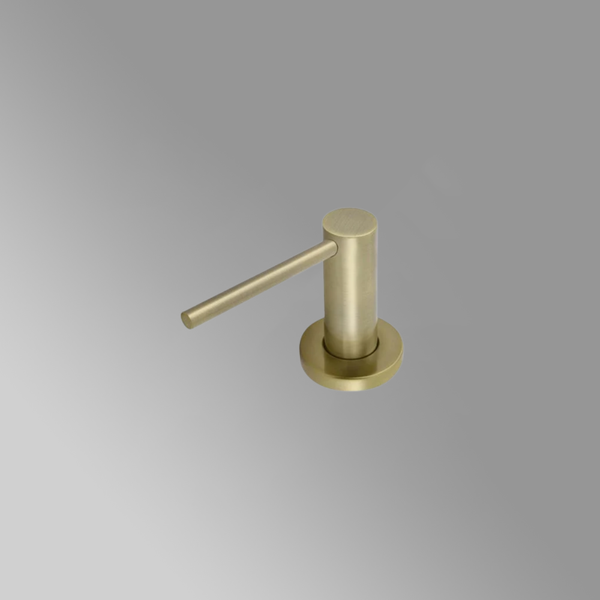 Meir Round Soap Dispenser Tiger Bronze